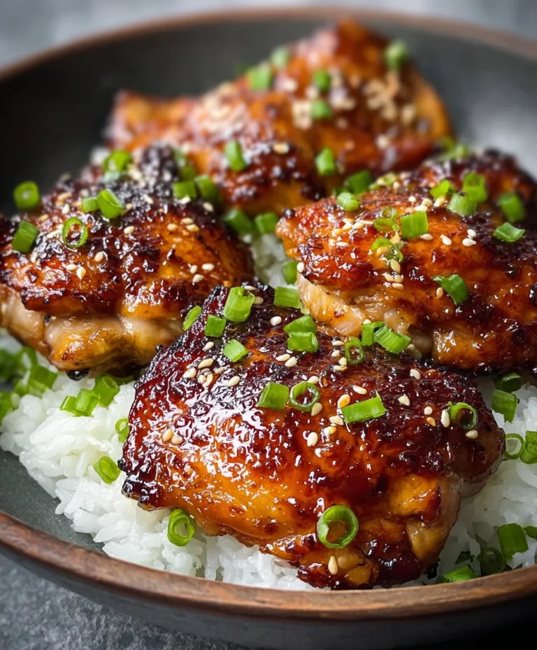 Easy Soy Garlic Chicken Thighs – Quick Dinner Recipe