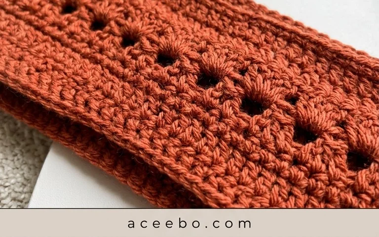 Country Cottage Headband Crochet Pattern