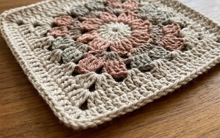 Water Lily Square 4 Free Crochet Patterns